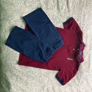 Like new Ralph Lauren outfit in size 10-12 kids.